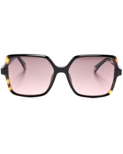 Etnia Barcelona Lessep Square-frame Sunglasses - Pink