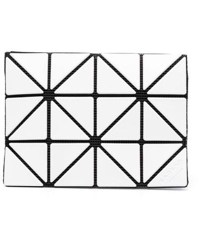 Bao Bao Issey Miyake Porte-cartes à design géométrique - Blanc
