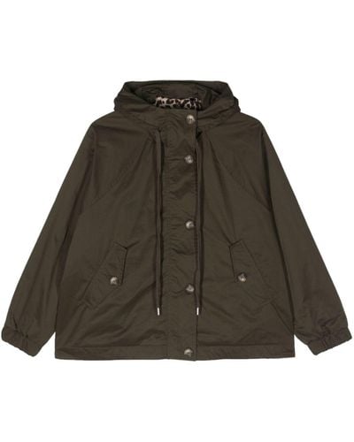 Liu Jo High-neck hooded jacket - Grün