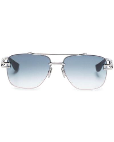 Dita Eyewear Oversize-frame Gradient-lenses Sunglasses - Blue