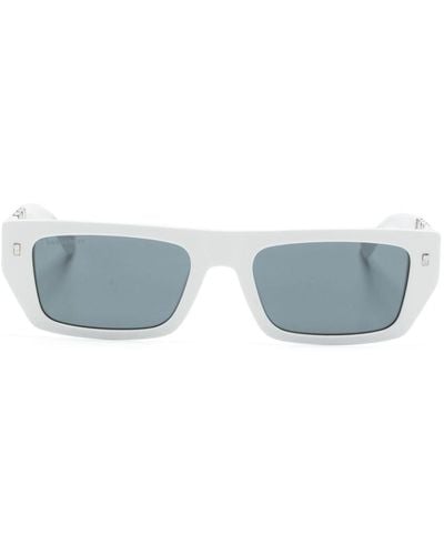 DSquared² Gafas de sol Icon con montura rectangular - Azul