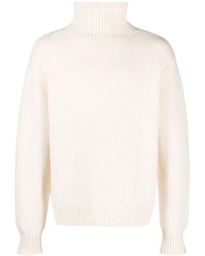 Rag & Bone Baron High-neck Wool Sweater - White
