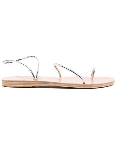 Ancient Greek Sandals Chora Slingback Sandals - White