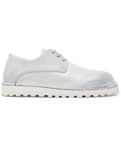 Marsèll Sancrispa Alta Pomice Derby Shoes - White