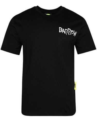 Barrow Logo-print Cotton T-shirt - Black