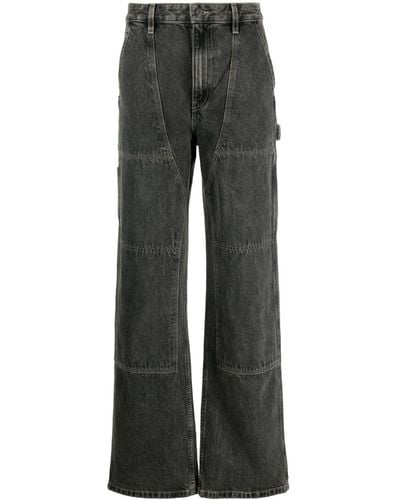 Helmut Lang Straight-leg Carpenter Jeans - Grey