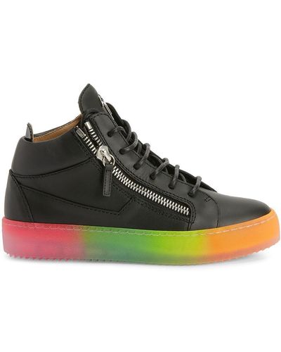 Giuseppe Zanotti Kriss Mid-top Trainers - Black