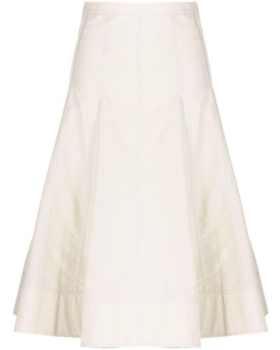 3.1 Phillip Lim Fully-pleated Mid-length Skirt - White
