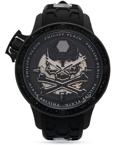 Philipp Plein Plein Rich 46mm 腕時計 - ブラック