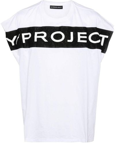 Y. Project ロゴ タンクトップ - ブラック