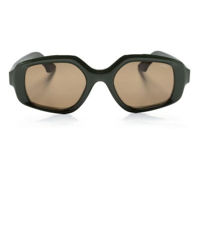 LAPIMA Elisa Geometric-frame Sunglasses - Green