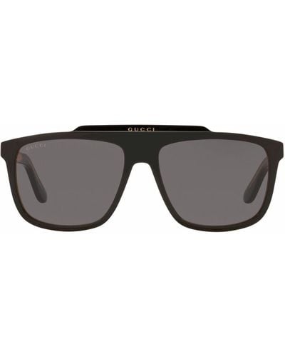 Gucci Getönte Pilotenbrille - Grau