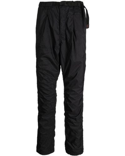 Undercover Belted Straight-leg Pants - Black
