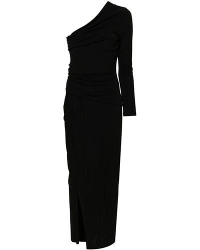 Diane von Furstenberg Kitana One-shoulder Maxi Dress - Black