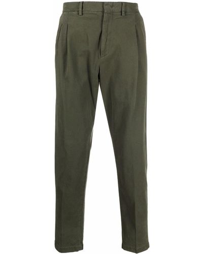 Dell'Oglio Pantalones chino rectos - Verde