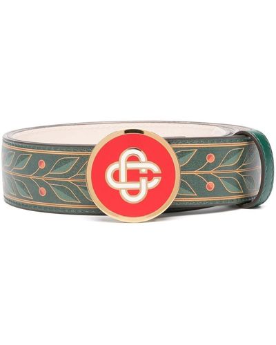 Casablancabrand Logo-plaque Belt - Red
