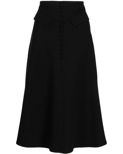 Jane Rae A-line Skirt - Black