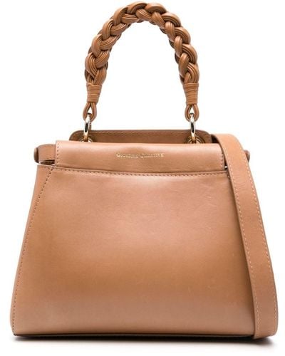 Officine Creative Nolita Leather Tote Bag - Brown