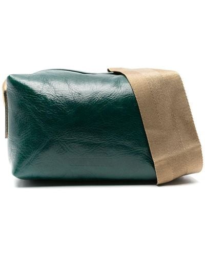 Uma Wang Structured Shoulder Bag - Green