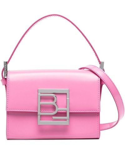 BY FAR Fran Leather Tote Bag - Pink