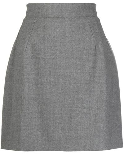 Alexandre Vauthier High-waisted Miniskirt - Grey