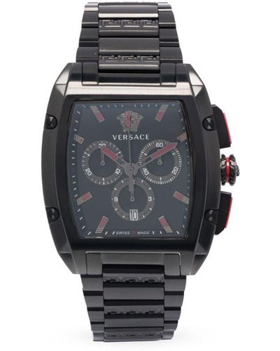 Versace Reloj Dominus de 40mm - Negro