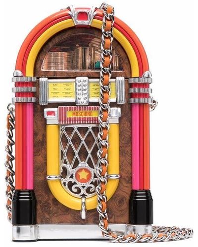 Moschino Jukebox ショルダーバッグ - ブラウン