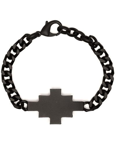 Marcelo Burlon Kettenarmband mit Kreuz - Schwarz