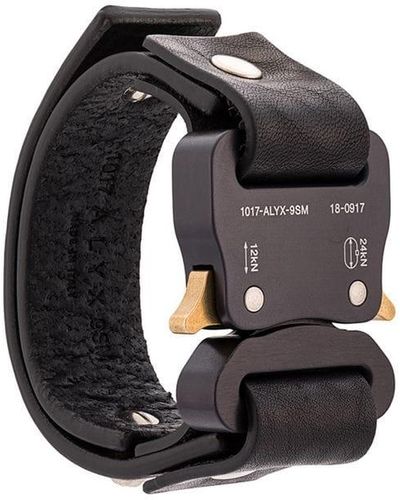 1017 ALYX 9SM Buckle Detail Bracelet - Black