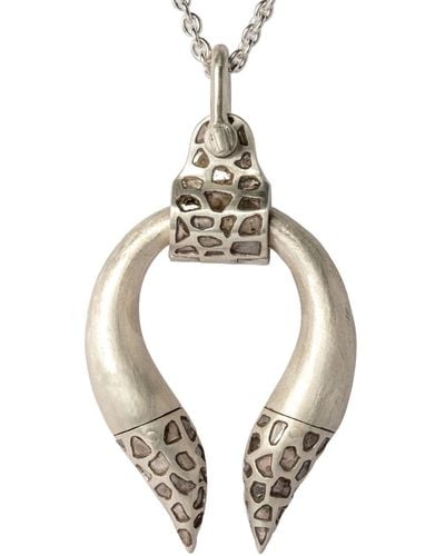 Parts Of 4 Hathor Diamond Necklace - Metallic