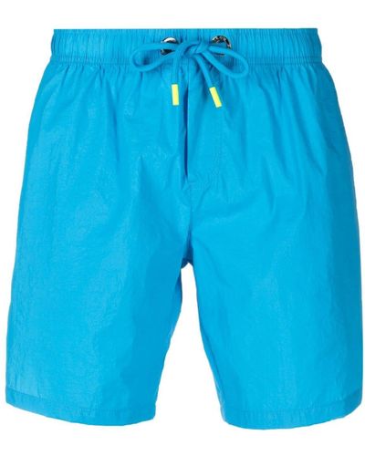 Barrow Elasticated-waistband Swim Shorts - Blue