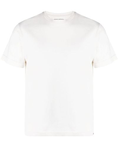 Extreme Cashmere T-shirt girocollo no268 Cuba - Bianco