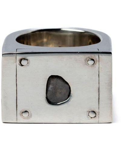 Parts Of 4 Plate Diamond Ring Single - Grey
