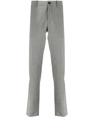 Prada Tapered Straight-leg Trousers - Grey