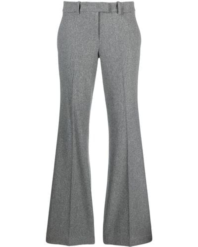Michael Kors Flared Tailored Trousers - Grey