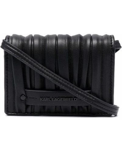Karl Lagerfeld K/kushion Quilted Purse - Black