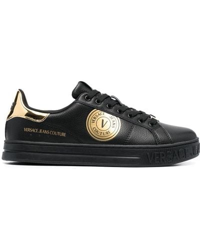 Versace Jeans Couture Lage Sneakers Fondo Court 88 Dis Sk1 - Zwart