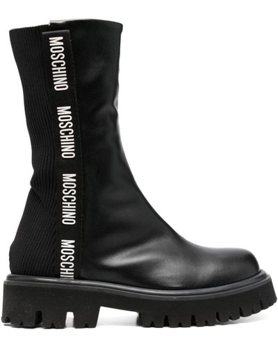 Love moschino hot sale sequin snow boots