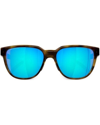 Oakley Eckige Actuator Sonnenbrille - Blau