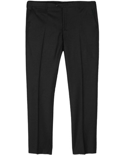 Corneliani Mid-rise Tailored Trousers - Black