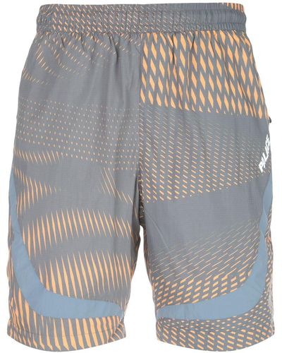 Palace Shorts sportivi con stampa - Blu