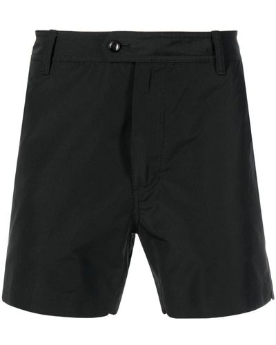 Tom Ford Mid-rise Straight Shorts - Black