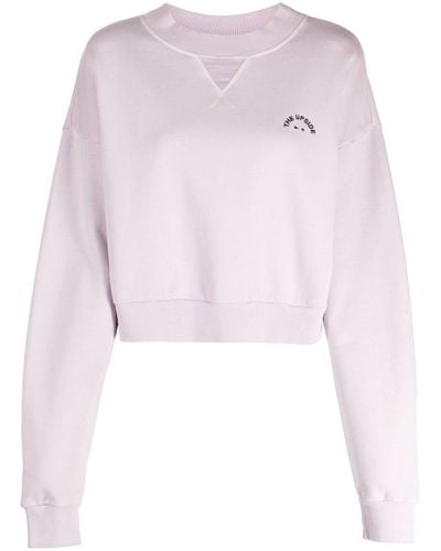 The Upside Akasha Dominique Organic Cotton Sweatshirt - Pink