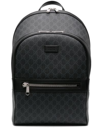 Gucci GG Supreme Canvas Backpack - Blue
