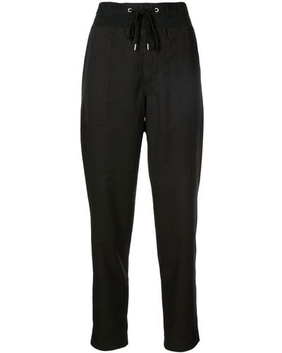 James Perse Drawstring Utility Trousers - Black