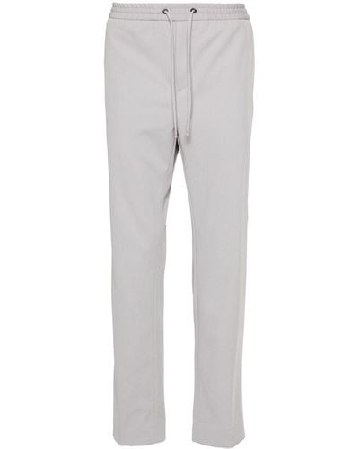 Calvin Klein Drawstring Tapered Trousers - Grey