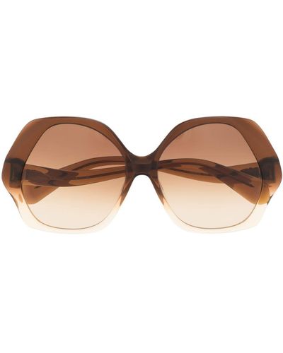 Vivienne Westwood Gafas de sol con montura oversize - Marrón