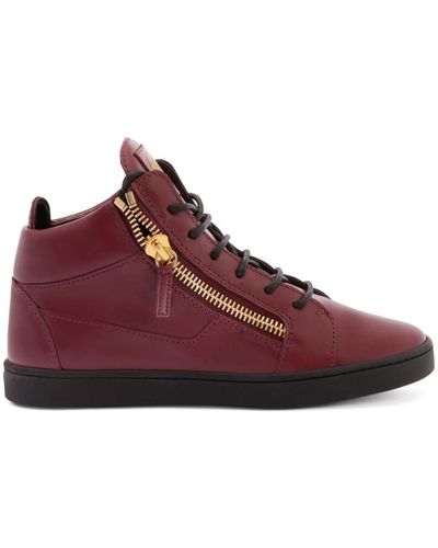 Giuseppe Zanotti Kriss ハイカット スニーカー - パープル