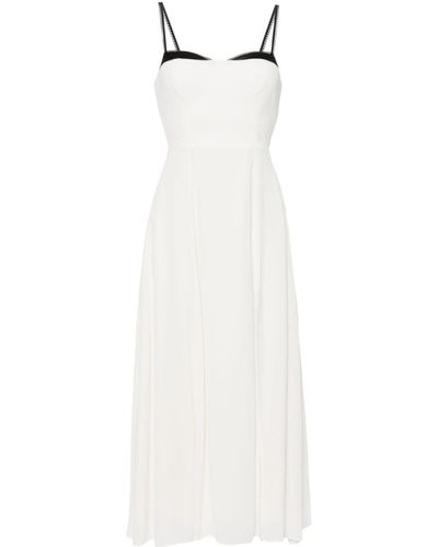 Reformation Abrielle Midi Dress - White