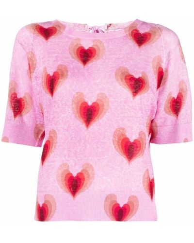 Bimba Y Lola Love T-Shirt - Pink